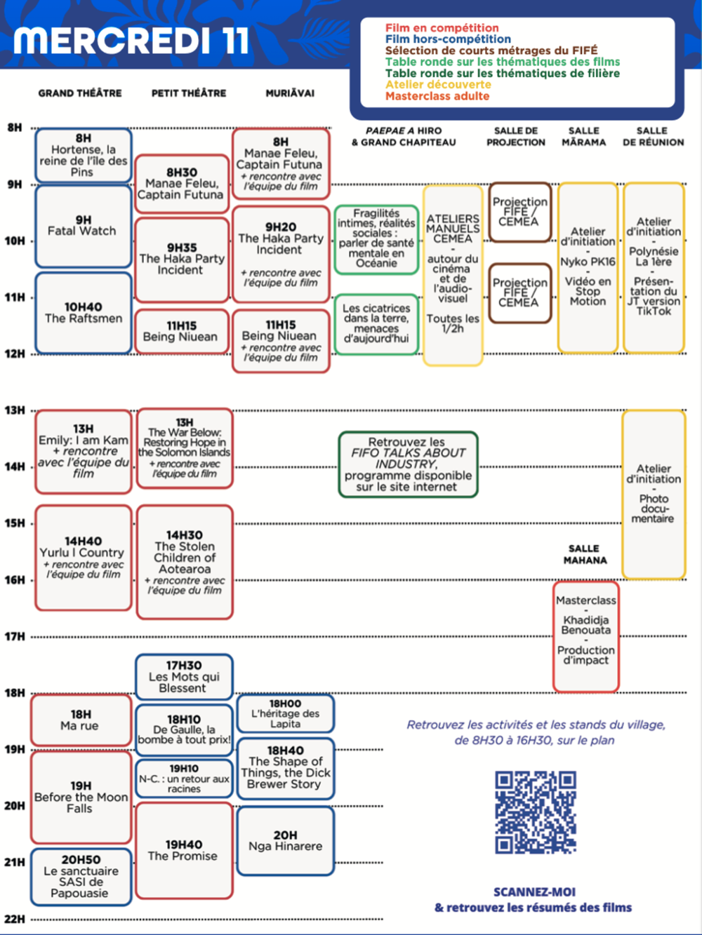 Programme du FIFO 2026