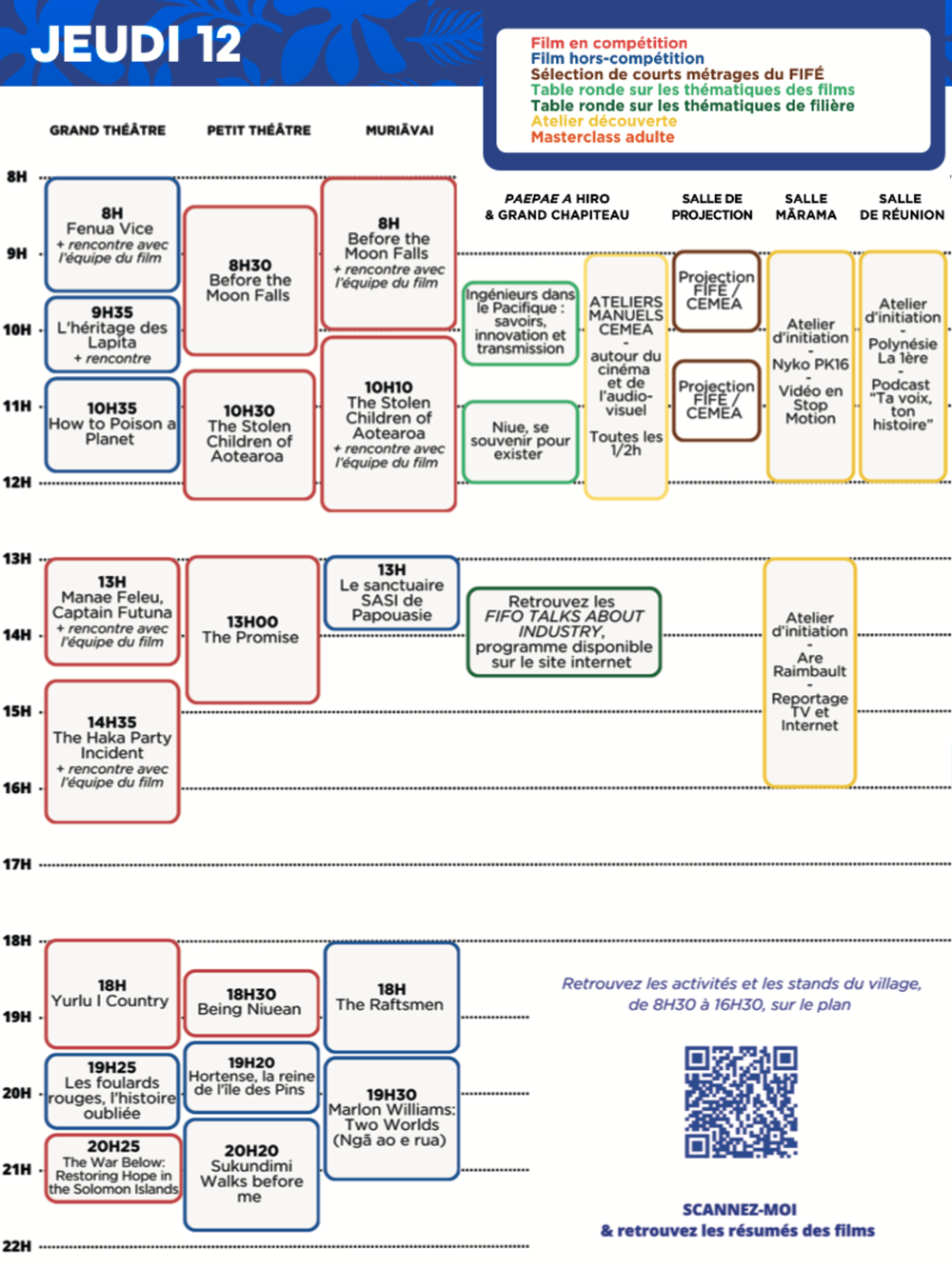 Programme du FIFO 2026